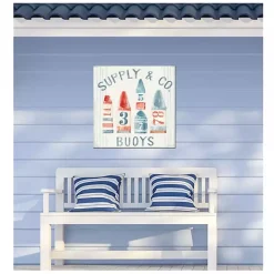 Nautical Supply Outdoor Canvas Art Print