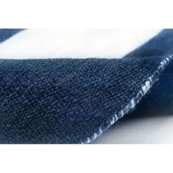 Navy Cabana Stripe Indoor/Outdoor Area Rug, 5x7