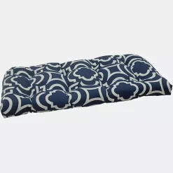 Navy Carmody Outdoor Settee Cushion