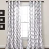 Navy Chevron 2-pc. Panel Curtain Set, 84 in.