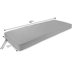 Navy Dresden Outdoor Settee Cushion