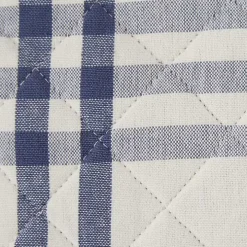 Navy Plaid Eat Drink Enjoy 4-pc. Dish Towel Set