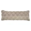 Neutral Gradient Diamonds Lumbar Pillow