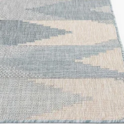 Neutral Melbourne Indoor/Outdoor Area Rug, 5x7