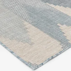 Neutral Melbourne Indoor/Outdoor Area Rug, 5x7
