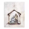 Neutral Nativity Canvas Art Print