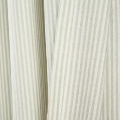 Neutral Vintage Stripe Curtain Panel Set, 84 in.