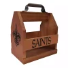 New Orleans Saints Wooden Condiment Caddy