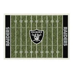 NFL Las Vegas Raiders Home Field Area Rug, 6x8