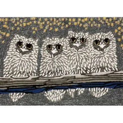 Night Owls Indoor/Outdoor Mat