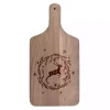 Noel Reindeer Wreath Cutting Board