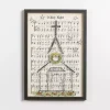 O Holy Night Hymnal Framed Wall Plaque