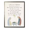 O Little Town of Bethlehem Framed Print