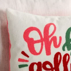 Oh By Golly Christmas Pillow