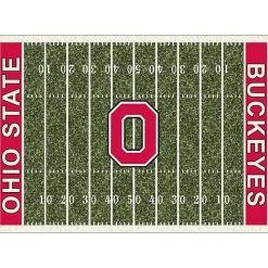 Ohio State University Home Field Area Rug, 6x8