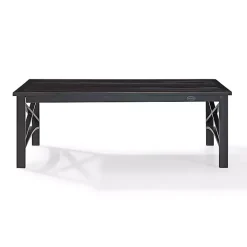 Oiled Bronze Metal Dayton Outdoor Coffee Table