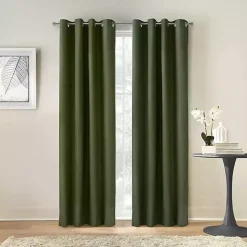 Olive Alpine Blackout Curtain Panel, 95 in.