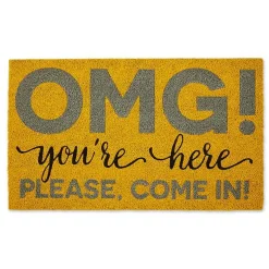 OMG You're Here Doormat
