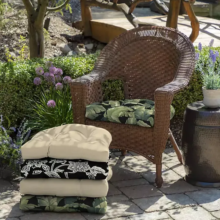 Onyx Cebu 2-pc. Outdoor Wicker Chair Cushion Set