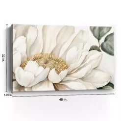 Open Bloom Canvas Art Print