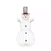 Open Frame Metal LED Snowman