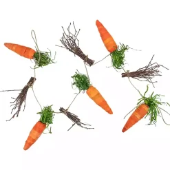 Orange Carrot and Twig Bundle Garland