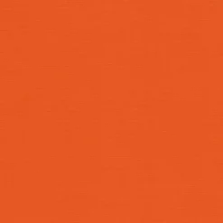 Orange Tufted Outdoor Settee Cushion