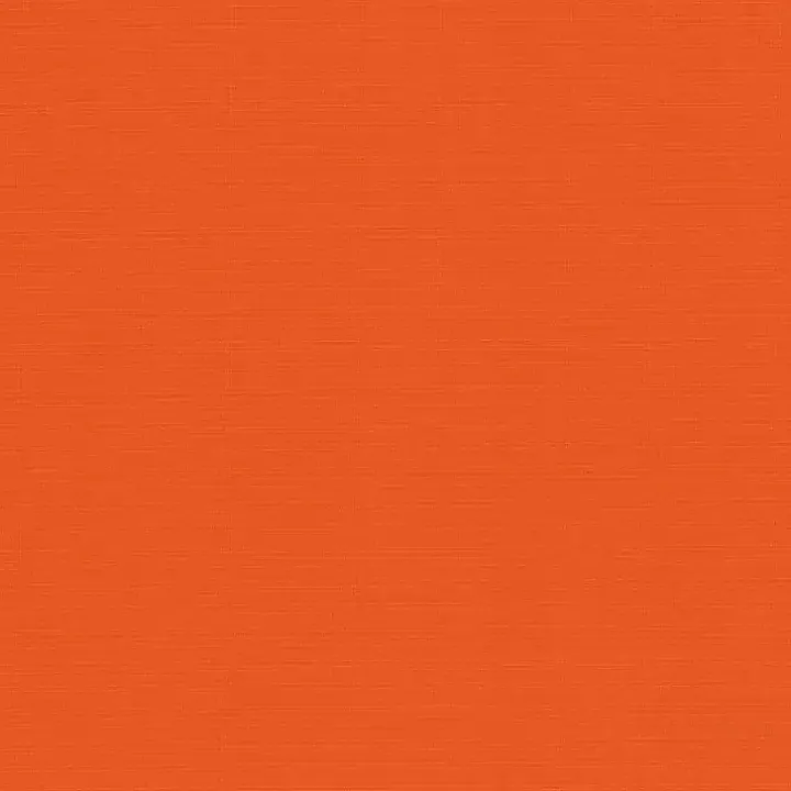 Orange Tufted Outdoor Settee Cushion