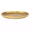 Organic Round Gold Cast Iron Dish