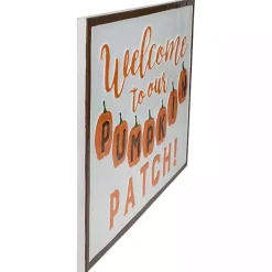 Our Pumpkin Patch Metal Wall Plaque