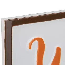 Our Pumpkin Patch Metal Wall Plaque