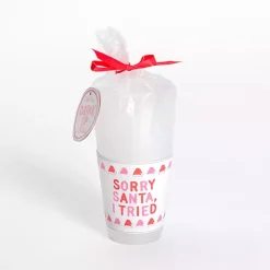 Packed Party Sorry Santa 10-pc. Cup Set