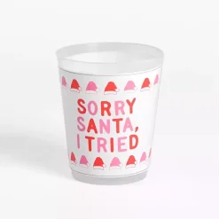 Packed Party Sorry Santa 10-pc. Cup Set