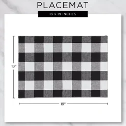 Pastel Rose Dobby Placemats, Set of 6