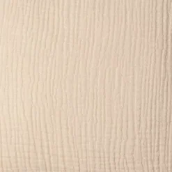 Peach Gauze Organic Fringe Throw Pillow