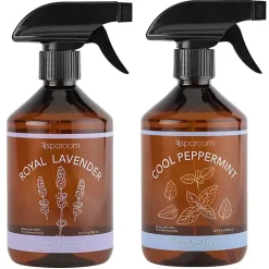 Peppermint and Lavender Room Sprays, Set of 2
