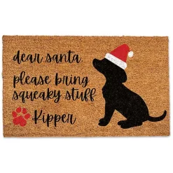 Personalized Dear Santa Bring Toys Doormat