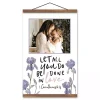 Personalized Done in Love Hanging Canvas Print