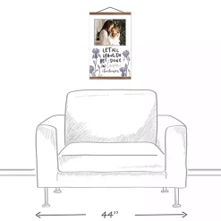 Personalized Done in Love Hanging Canvas Print