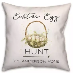 Personalized Easter Egg Hunt Pillow