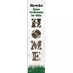 Personalized Fans Welcome in This Home Porch Board
