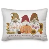 Personalized Grateful Gnomes Outdoor Lumbar Pillow