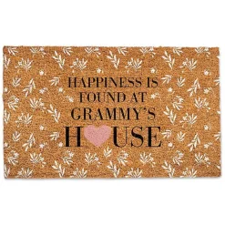 Personalized Happiness Found At This House Doormat