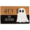 Personalized Hey Boo Halloween Doormat