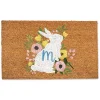Personalized Monogram Bunny Doormat