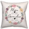 Personalized Mother's Day Dates Outdoor Pillow