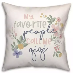 Personalized My Favorite People Pillow