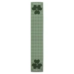 Personalized Plaid Clover Table Runner, 72 in.