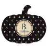 Personalized Star & Moon Pumpkin Wood Plaque