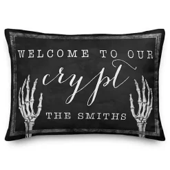 Personalized Welcome To Our Crypt Pillow